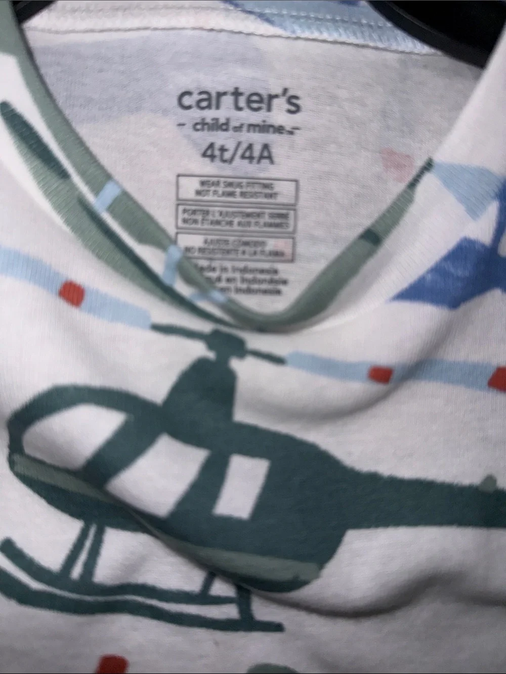 4T Carter’s Child of Mine 2 Piece PJ Set